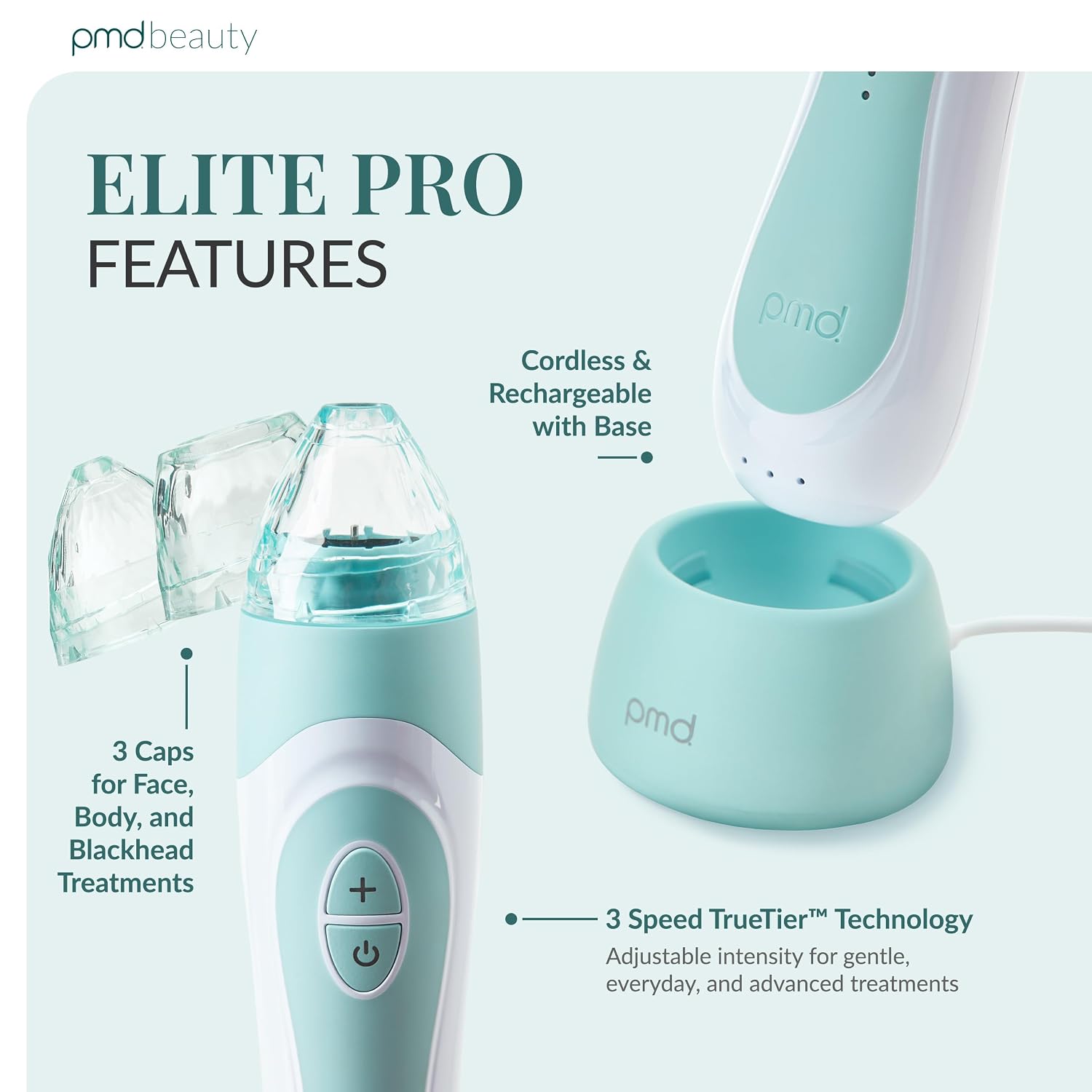 PMD Personal Microderm Elite Pro — Mikrodermabrasion für Gesicht & Körper