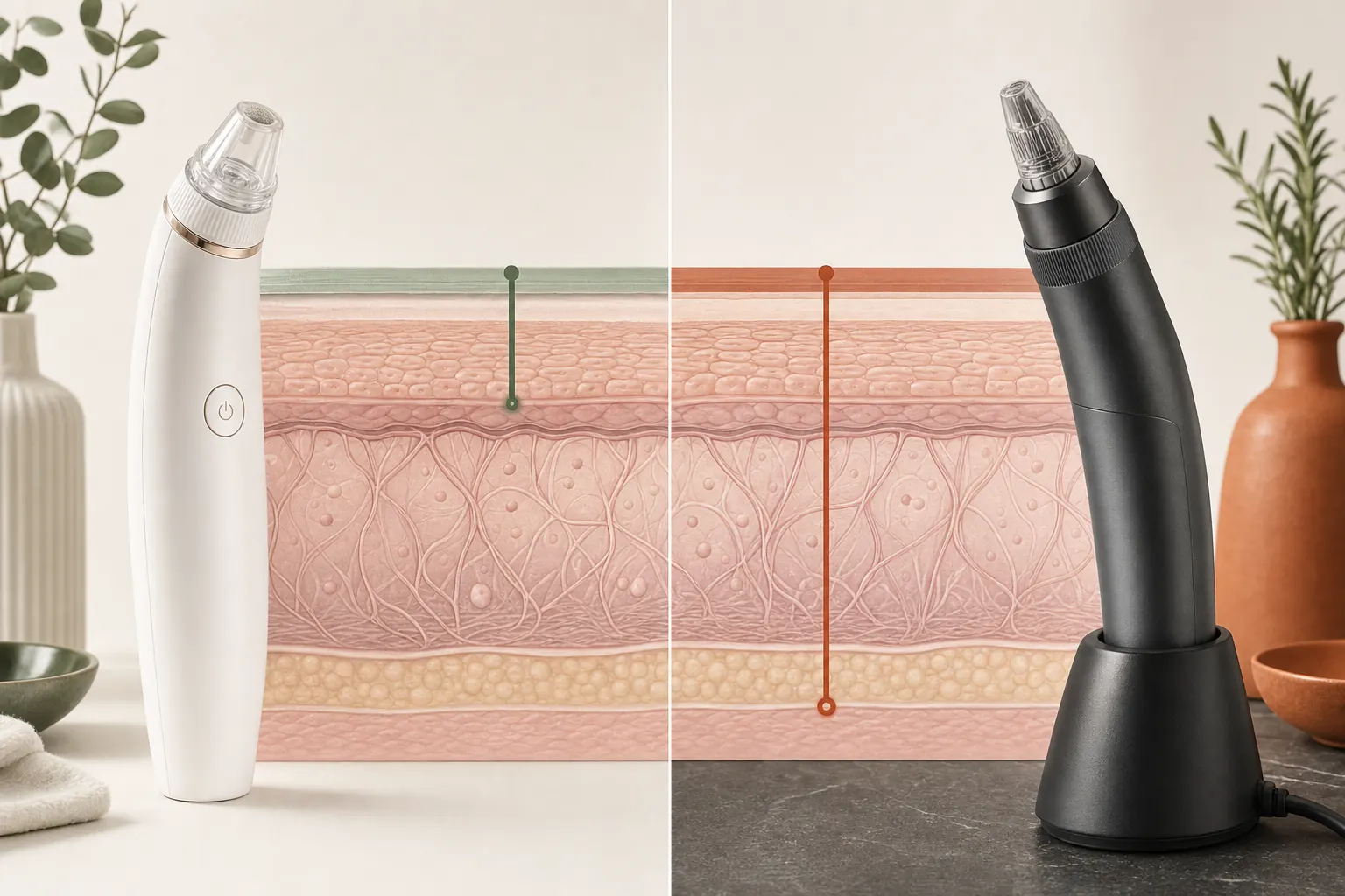 Dermabrasion vs. Mikrodermabrasion — Wirktiefe Vergleich medizinisch vs. kosmetisch