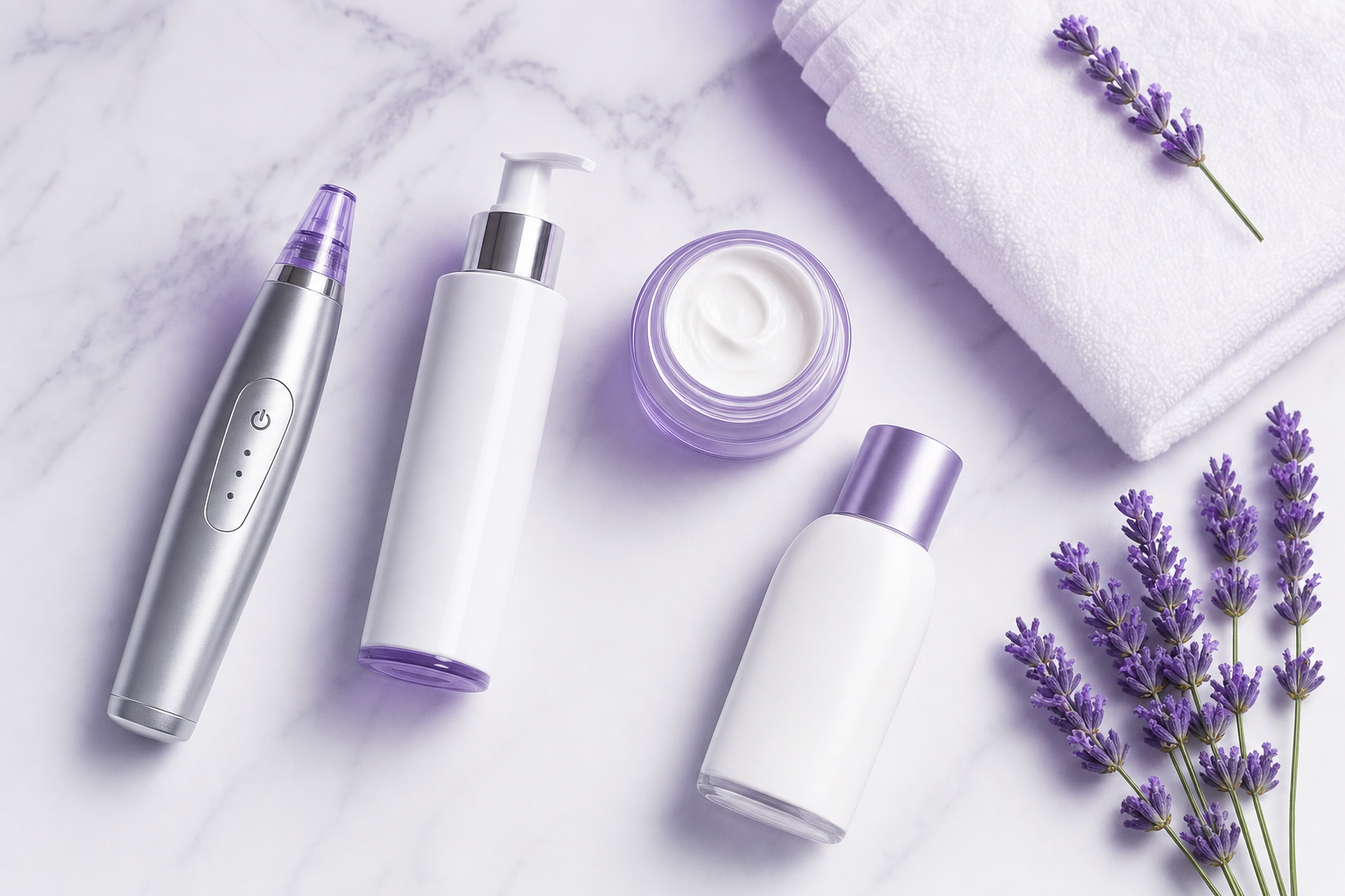 Mikrodermabrasion zuhause Equipment — Gerät, Reinigung, Pflege, Sonnenschutz